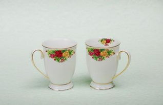 花開富貴情侶杯 外貿(mào)原單陶瓷，品質與美感的完美結合